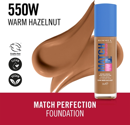 Rimmel Match Perfection liquid foundation SPF 15