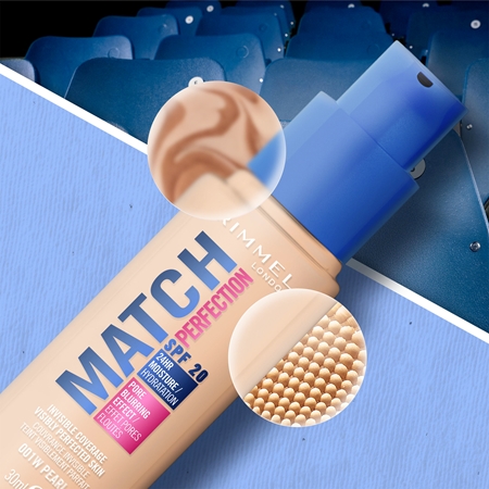 Rimmel Match Perfection liquid foundation SPF 15