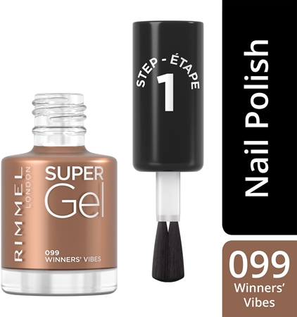 Rimmel Super Gel géles körömlakk UV/LED lámpa használata nélkül