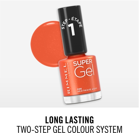Rimmel Super Gel Gel Nail Varnish without UV/LED Sealing