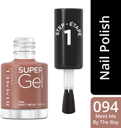 Rimmel Super Gel géles körömlakk UV/LED lámpa használata nélkül
