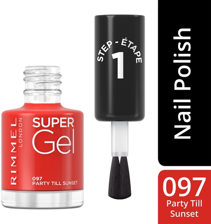 Rimmel Super Gel géles körömlakk UV/LED lámpa használata nélkül