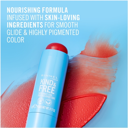 Rimmel Kind & Free multifunktionales Make-up für Augen, Lippen und Gesicht