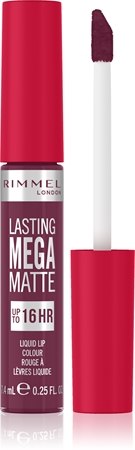 Rimmel Lasting Mega Matte ľahký tekutý matný rúž 16h