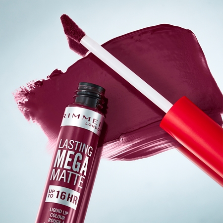 Rimmel Lasting Mega Matte ľahký tekutý matný rúž 16h