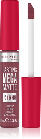 Rimmel Lasting Mega Matte barra de labios líquida fórmula ligera 16h