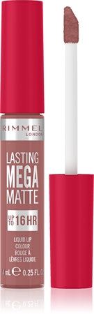 Rimmel Lasting Mega Matte ľahký tekutý matný rúž 16h