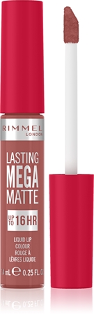Rimmel Lasting Mega Matte barra de labios líquida fórmula ligera 16h