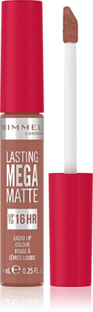 Rimmel Lasting Mega Matte lehká tekutá matná rtěnka 16h