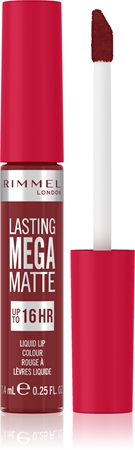 Rimmel Lasting Mega Matte ľahký tekutý matný rúž 16h