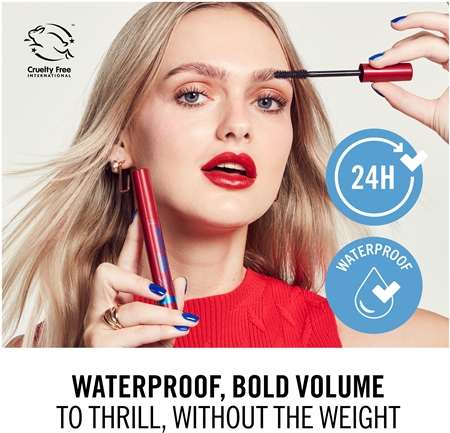Rimmel WonderVolume Thrill Seeker Volumizing and Curling Waterproof Mascara