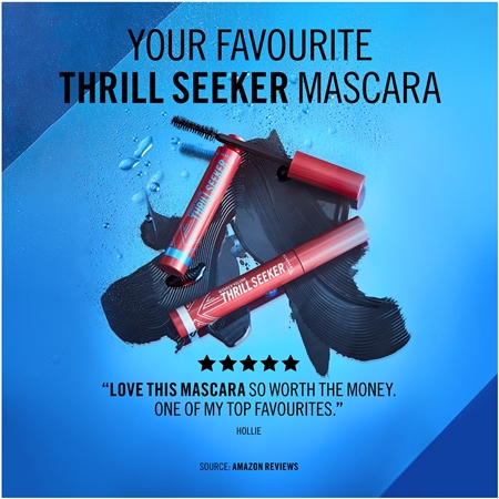 Rimmel WonderVolume Thrill Seeker Volumizing and Curling Waterproof Mascara