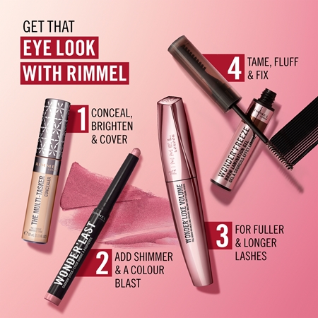Rimmel Wonder'Freeze gelinis blakstienų tušas antakiams
