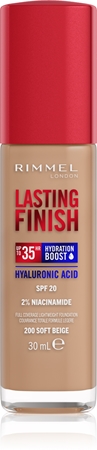 Rimmel Lasting Finish 35H Hydration Boost drėkinamasis makiažo pagrindas SPF 20+