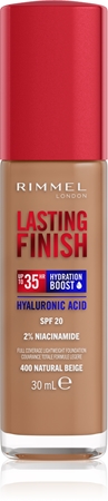 Rimmel Lasting Finish 35H Hydration Boost Hydratisierendes Make Up SPF 20