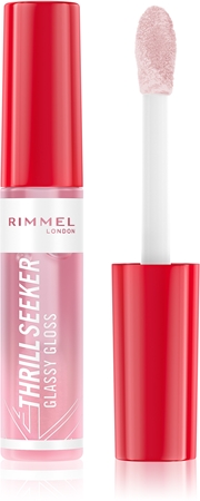 Rimmel Thrill Seeker Glassy Gloss Apjomu piešķirošs lūpu spīdums