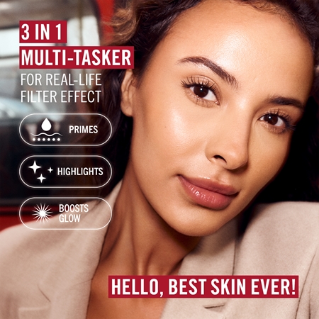 Rimmel Multi-Tasker Better Than Filters pré base iluminadora para unificar a cor do tom de pele