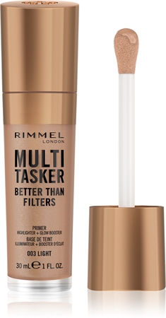 Rimmel Multi-Tasker Better Than Filters pré base iluminadora para unificar a cor do tom de pele