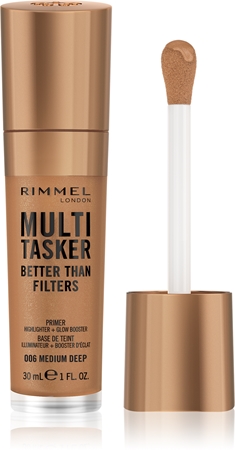 Rimmel Multi-Tasker Better Than Filters pré base iluminadora para unificar a cor do tom de pele