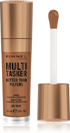 Rimmel Multi-Tasker Better Than Filters pré base iluminadora para unificar a cor do tom de pele