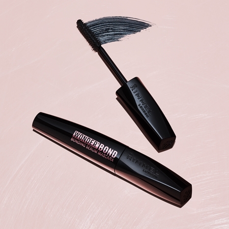 Rimmel Wonder'Bond Volumising and Lengthening Mascara to support eyelash growth