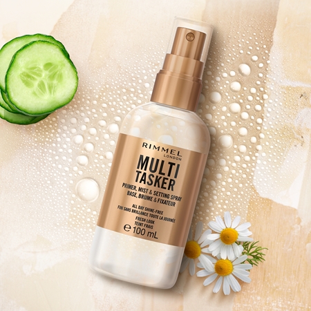 Rimmel Multi-Tasker podkladová báza a fixačný sprej v jednom
