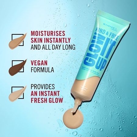 Rimmel Kind & Free Glow It Up blagi hidratantni make-up