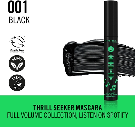 Rimmel Thrill Seeker Mascara objemová řasenka v extra černé