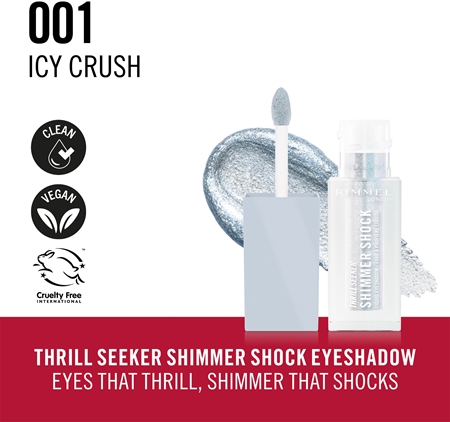 Rimmel Thrill Seeker Shimmer Shock Liquid Glitter Eye Shadow