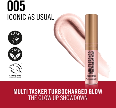 Rimmel Multi-Tasker Turbocharged Glow iluminator lichid