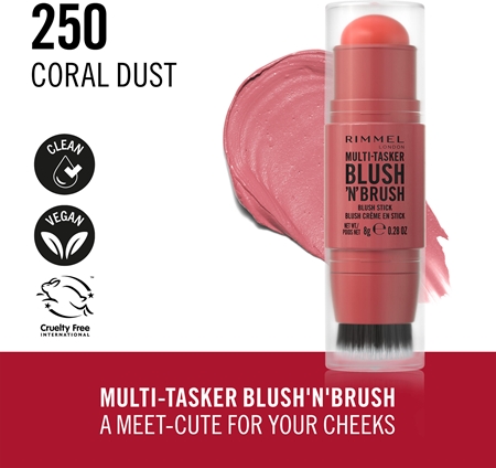 Rimmel Multi-Tasker Blush'N'brush rumenilo u olovci s kistom