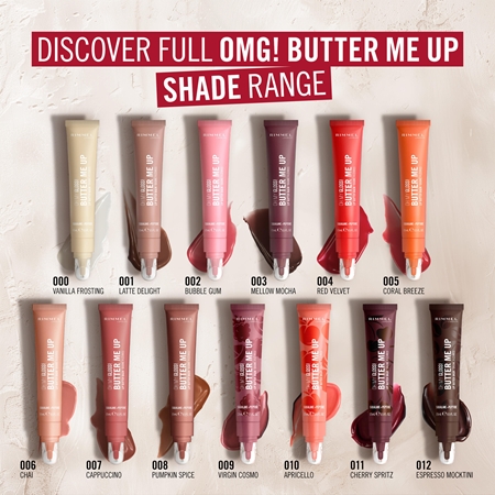 Rimmel Oh My Gloss! Butter Me Up feuchtigkeitsspendendes Lippenbalsam
