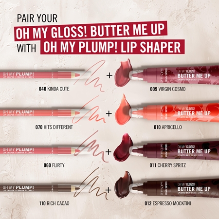 Rimmel Oh My Gloss! Butter Me Up feuchtigkeitsspendendes Lippenbalsam