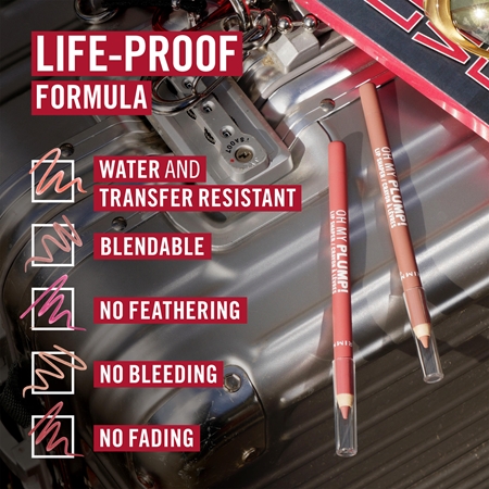 Rimmel Oh My Plump! Lipliner og læbeblyant