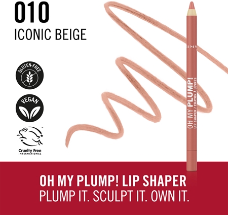 Rimmel Oh My Plump! Lipliner og læbeblyant