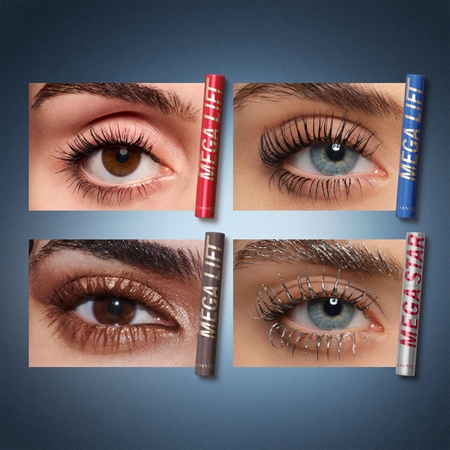 Rimmel Thrill Seeker Mega Lift mascara rezistent la apă pentru curbare și volum