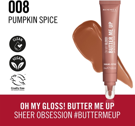Rimmel Oh My Gloss! Butter Me Up baume à lèvres hydratant