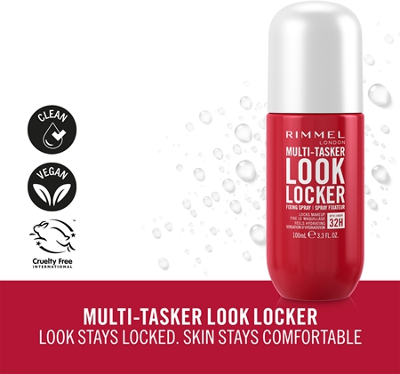 Rimmel Multi-Tasker Look Locker spray utrwalający makijaż o działaniu nawilżającym