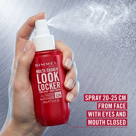 Rimmel Multi-Tasker Look Locker spray utrwalający makijaż o działaniu nawilżającym