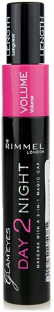 Rimmel Glam´ Eyes Day 2 Night maskara za zgostitev in podaljšanje trepalnic 2 v 1