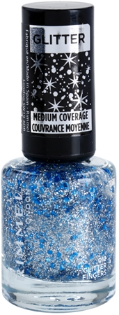 Rimmel Glitter Medium Coverage Nail Polish with Glitter