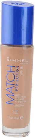 Rimmel Match Perfection podkład w płynie SPF 18