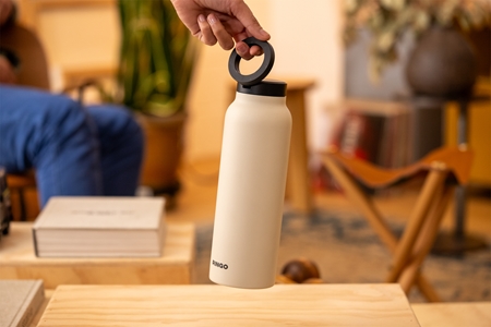 Ringo MagSafe® Water Bottle sticlă termos cu suport pentru telefon