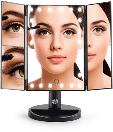 RIO 24LED Touch Dimmable Make-up Mirror lusterko kosmetyczne z podświetleniem LED