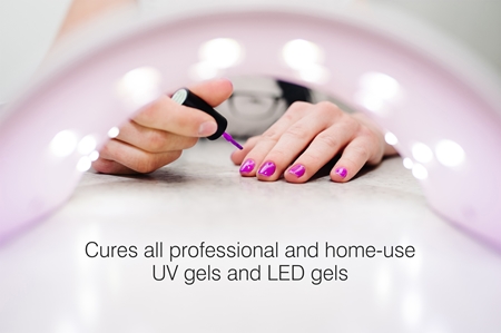 RIO Salon Pro UV & LED LED gelinio manikiūro lempa