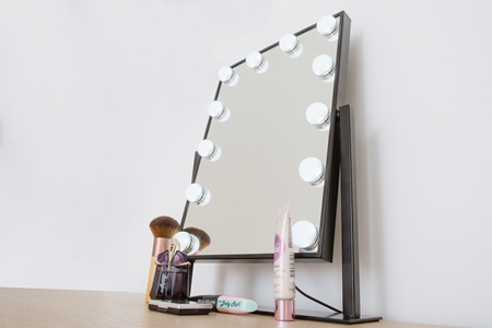 RIO Hollywood Glamour Large Lighted Mirror cosmetic mirror