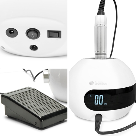 RIO Salon Electric Nail File lima elettrica unghie