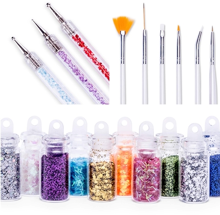 RIO Nail Art Starter Kit sada na nehty