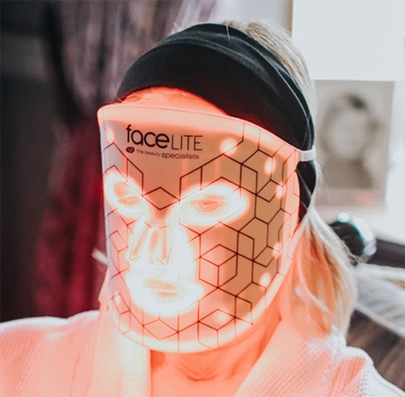 RIO Facelite Evolution LED-es szépítő maszk az arcra