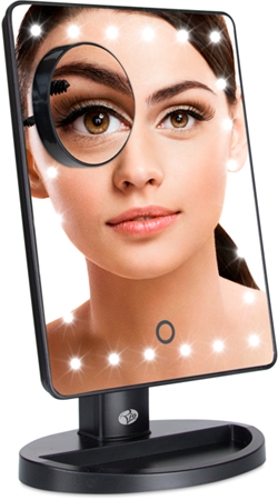 RIO 24 LED Mirror lusterko kosmetyczne z podświetleniem LED
